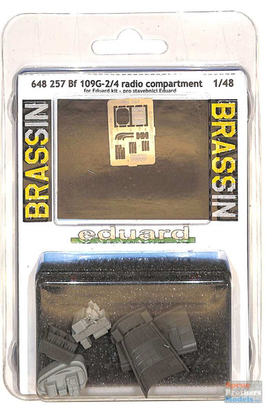 EDU648257 1:48 Eduard Bf 109G-2/4 Radio Compartment Set (EDU kit)