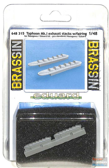 EDU648315 1:48 Eduard Typhoon Mk.I Exhaust Stacks with Fairing (HAS/EDU kit)