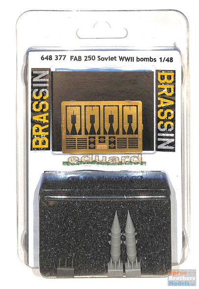 EDU648377 1:48 Eduard Brassin FAB 250 Soviet WW2 Bombs Set