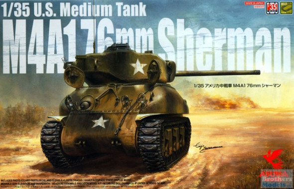 ASU35047 1:35 Asuka M4A1 76mm Sherman