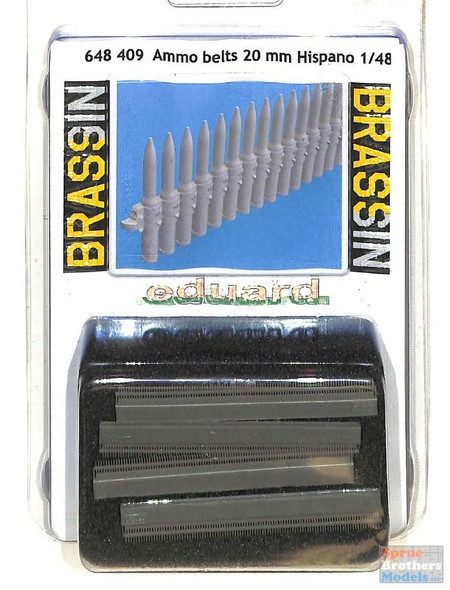 EDU648409 1:48 Eduard Brassin Ammo Belts 20mm Hispano