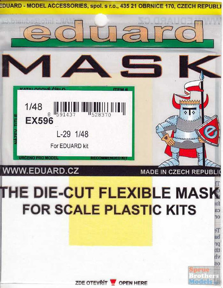 EDUEX596 1:48 Eduard Mask - L-29 Delfin (EDU kit)