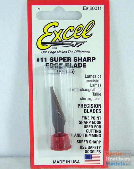 EXL20011 Excel #11 Super Sharp Edge Blade (5 blades) for K1, K3, K17, K18, K30, K40 Handles #20011