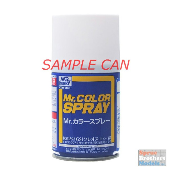 GUNS101 Gunze GSI Creos Mr Color Spray 100ml - Gloss Smoke Gray