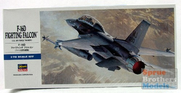 HAS00445 1:72 Hasegawa F-16D Fighting Falcon