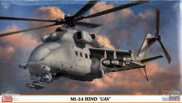 HAS02317 1:72 Hasegawa Mi-24 Hind 'UAV'