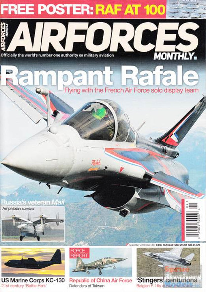 KEYAFM18-09 Air Forces Monthly Magazine September 2018