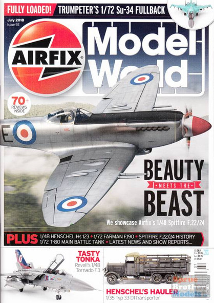 KEYAMW18-07 Airfix Model World Magazine July 2018
