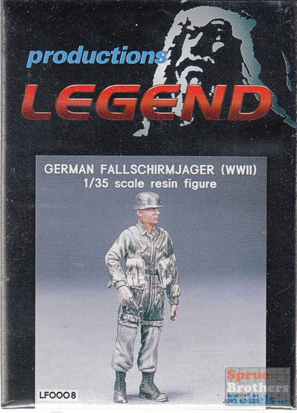 LEG0008 1:35 Legend German Fallschirmjager Figure WW2 #0008