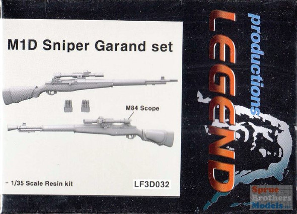 LEG3D032 1:35 Legend M1D Sniper Garand Set