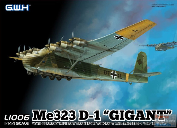 LNRL1006 1:144 Great Wall Hobby Me323D-1 'Gigant'