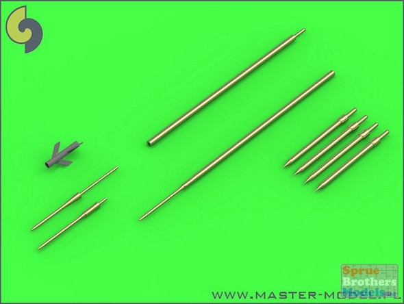 MASAM72104 1:72 Master Model Su-9 Fishpot / Su-11 Fishpot-C Pitot Tubes & Missile Rail Heads