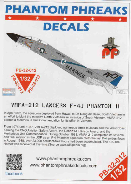 Eduard 1/32 McDonnell F-4J Phantom Interior Zoom Set # 33230 