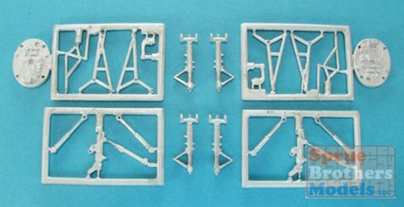 SAC48257 1:48 Scale Aircraft Conversions - Fouga Magister Landing Gear (KIN/WGM kit)