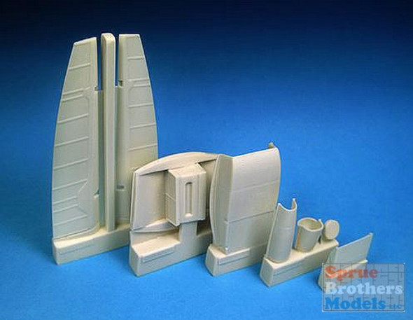 BARBR32175 1:32 BarracudaCast Spitfire Mk I/II Wing Correction Set