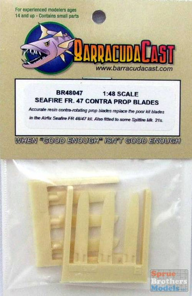 BARBR48047 1:48 BarracudaCast Searfire FR.47 Contra Prop Blades