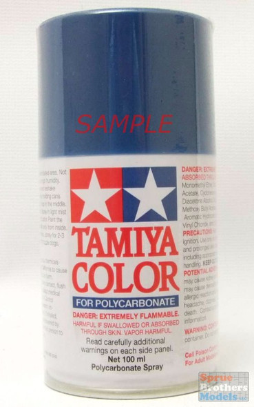 TAM86039 Tamiya PS-39 Translucent Light Blue 100ml Spray Can