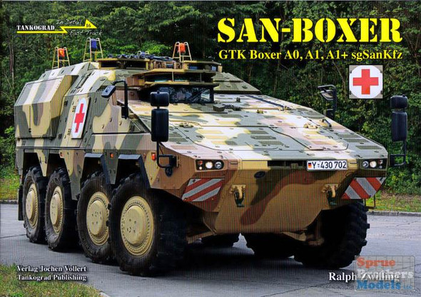 TKGFT016 Tankograd In Detail Fast Track #16 - San-Boxer GTK Boxer A0, A1, A1+ sgSanKfz