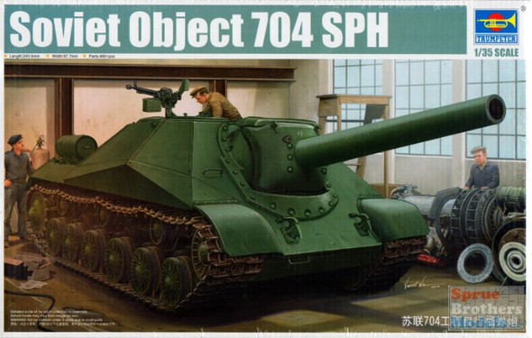 TRP05575 1:35 Trumpeter Soviet Object 704 SPH