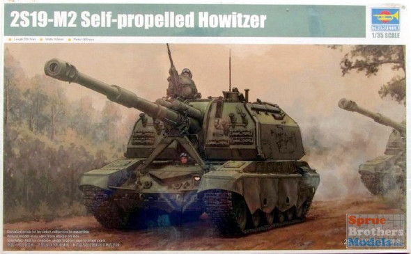 TRP09534 1:35 Trumpeter 2S19-M2 Self-Propelled Howitzer
