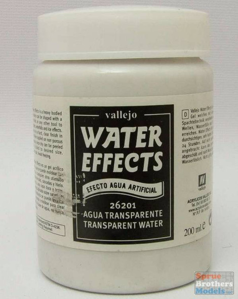 VAL26201 Vallejo Water Effects - Transparent Water (200ml)