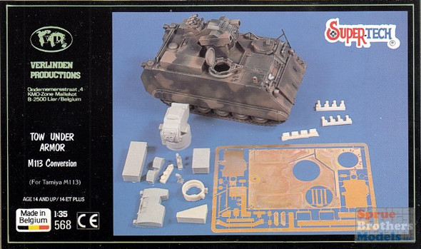 VER0568 1:35 Verlinden TOW Under Armor M113 Conversion Set (TAM kit)