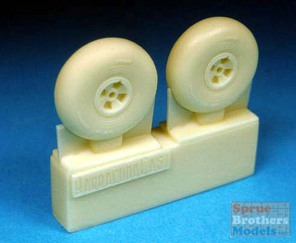 BARBR72146 1:72 BarracudaCast Westland Whirlwind Main Wheels