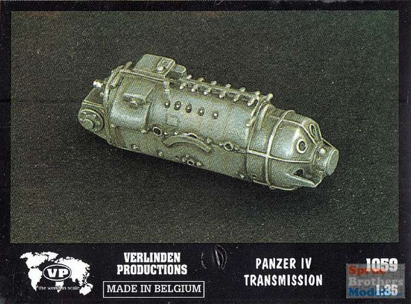 VER1059 1:35 Verlinden Panzer IV Transmission