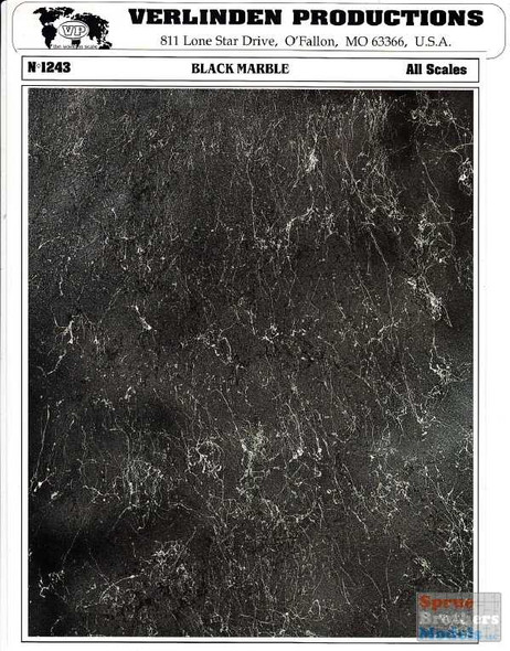 VER1243 Verlinden Black Marble
