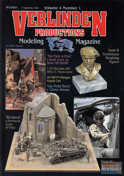 VERM10401 Verlinden Productions Modeling Magazine Volume 4 Number 1 September 1992