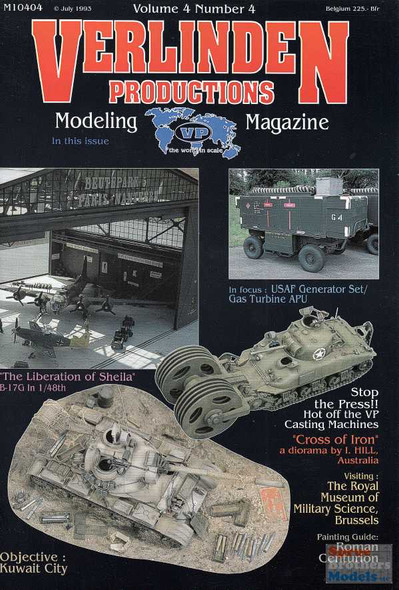 VERM10404 Verlinden Productions Modeling Magazine Volume 4 Number 4 July 1993