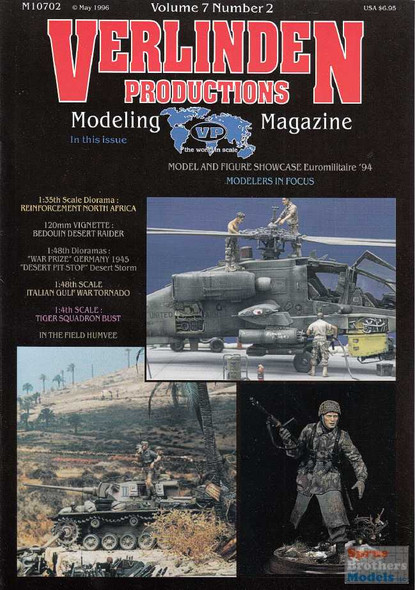 VERM10702 Verlinden Productions Modeling Magazine Volume 7 Number 2 May 1996