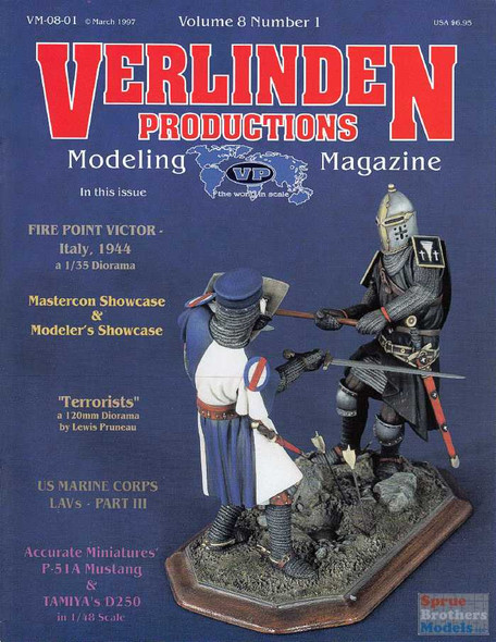 VERVM0801 Verlinden Productions Modeling Magazine Volume 8 Number 1 March 1997