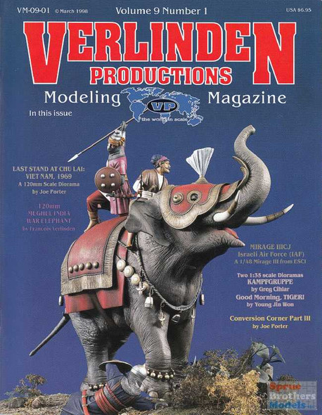 VERVM0901 Verlinden Productions Modeling Magazine Volume 9 Number 1 March 1998