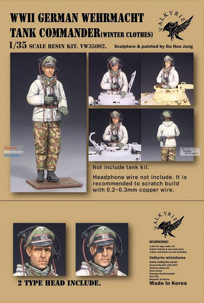 1/35 West German Army Tank Crew - 1970~80 Era (2 Figures and 1 Bust) -  Modelling Planet