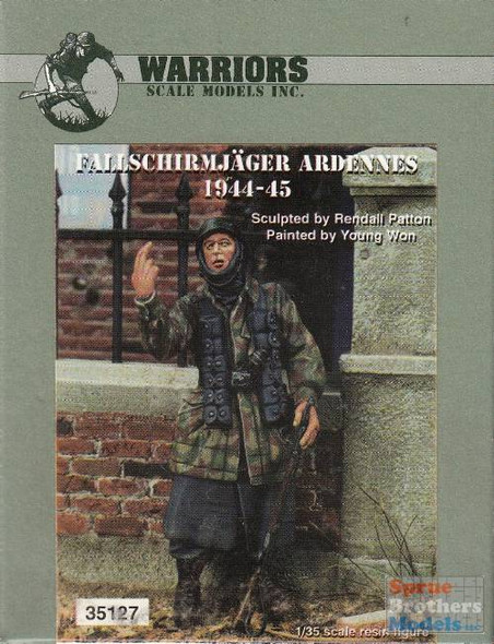 WAR35127 1:35 Warriors Fallschirmjager Ardennes 1944-45 Figure