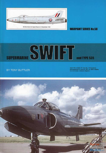WPT058 Warpaint Books - Supermarine Swift