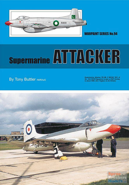 WPT094 Warpaint Books - Supermarine Attacker