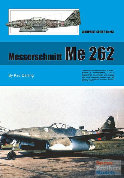 WPT093 Warpaint Books - Messerschmitt Me 262