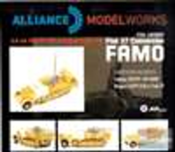 AMWLW35055 1:35 Alliance Modelworks FAMO Flak 37 Conversion Set #LW35055