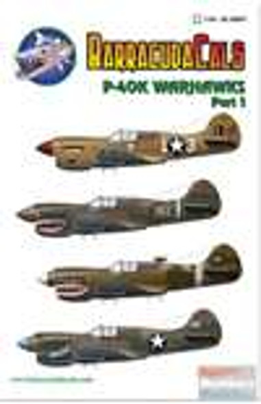 BARBC48007 1:48 BarracudaCals P-40K Warhawk Part 1 #BC48007
