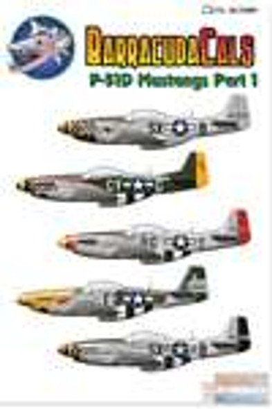 BARBC72009 1:72 BarracudaCals P-51D Mustangs Part 1 #BC72009