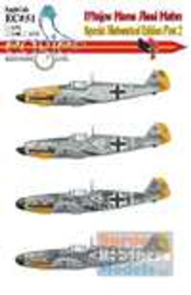 ECL32051 1:32 Eagle Editions Major Hans "Assi" Hahn Special Airbrushed Edition Pt 2 Bf109F-4 Bf109F-2 #32051
