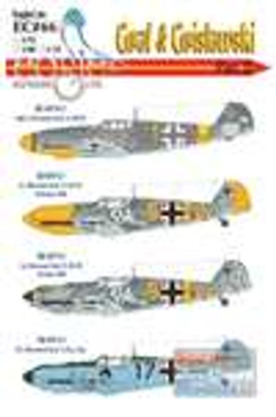 ECL32066 1:32 Eagle Editions Bf109E-1 Bf109G-2 Graf & Grislawski Part 3 #32066