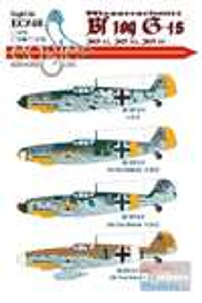 ECL48048 1:48 Eagle Editions Bf109G-4's JG27 JG52 JG53 #48048