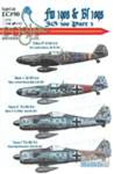 ECL72090 1:72 Eagle Editions Fw190's Bf109's JG300 Part 3 #72090