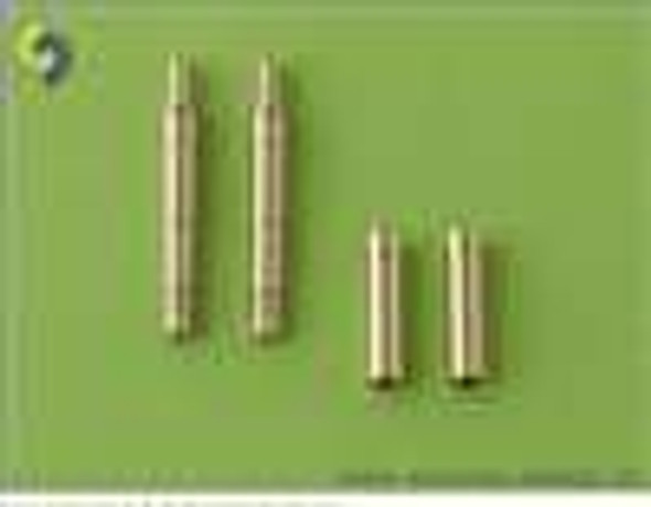 MASAM48016 1:48 Master Model German aircraft machine gun MK 108 (30mm) barrels & blast tubes (2pcs) #AM48016