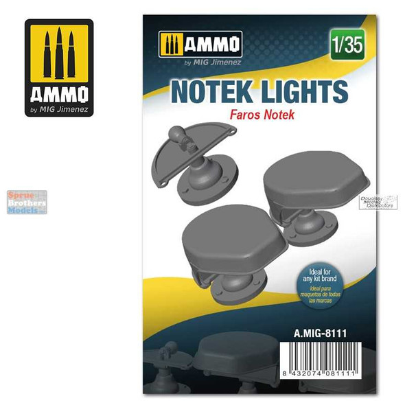 AMM8111 1:35 AMMO by Mig Notek Lights