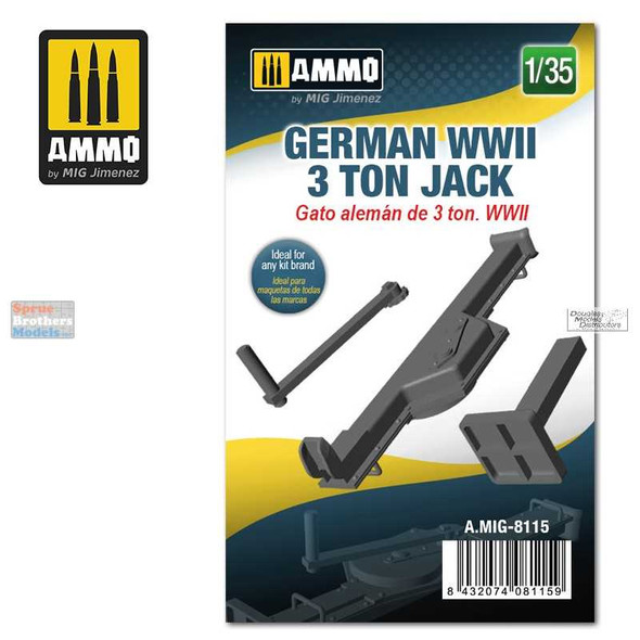 AMM8115 1:35 AMMO by Mig German WWII 3 Ton Jack