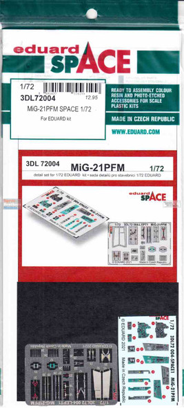 EDU3DL72004 1:72 Eduard SPACE - MiG-21PFM Fishbed (EDU kit)